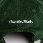 Pixelarte_Gorra-Pana-Verde_Mascot_Detalle-trasero