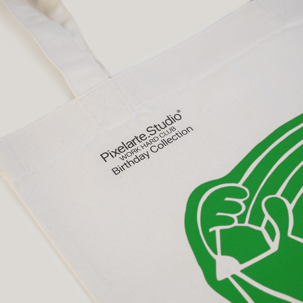 Pixelarte-Shop-WORK_HARD_CLUB-Totebag_COLOR_verde_COLOR_Detalle-1
